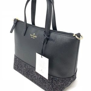 Kate Spade New York ina Greta Court Black SPARKLE